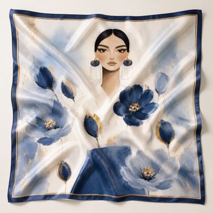 Хустка "Blue flower"
